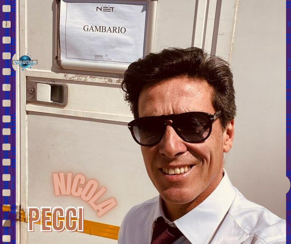 Nicola Pecci è Gambario sul set della serie "The Net"!