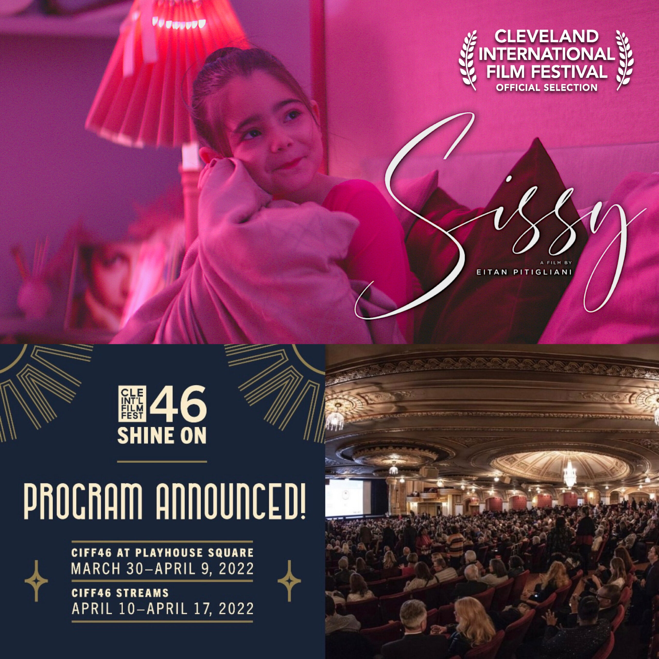 Cleveland Film Festival: Official Selection  per "Sissy", con Dea Lanzaro!