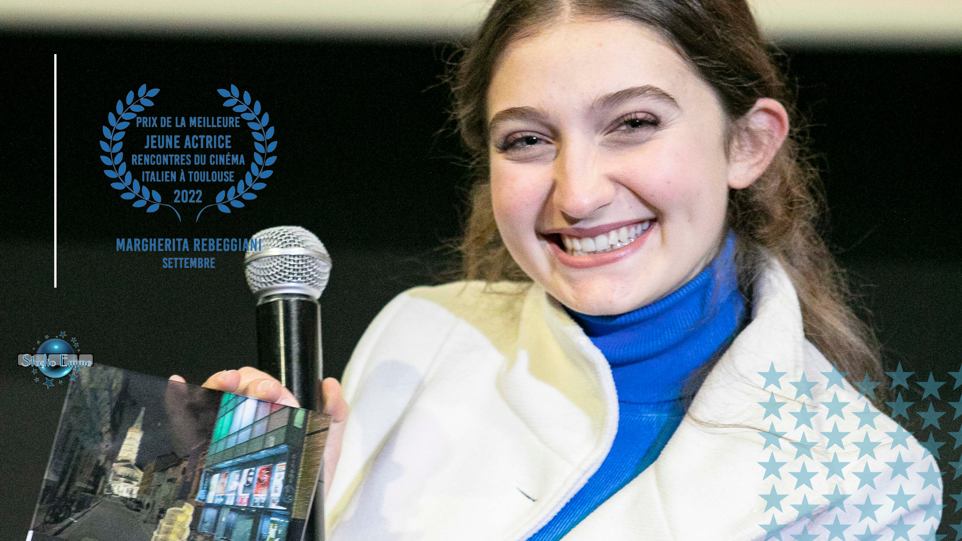 Margherita Rebeggiani ha vinto il premio “Jeune actrice”!