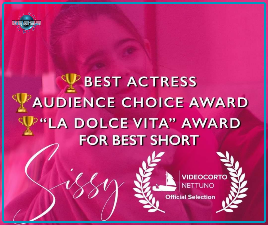Videocorto Nettuno: Dea Lanzaro vince il premio Miglior Attrice per "Sissy"!